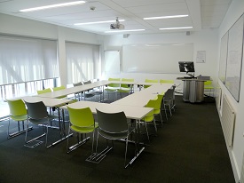 Sample layout of Faraday Seminar Room 1